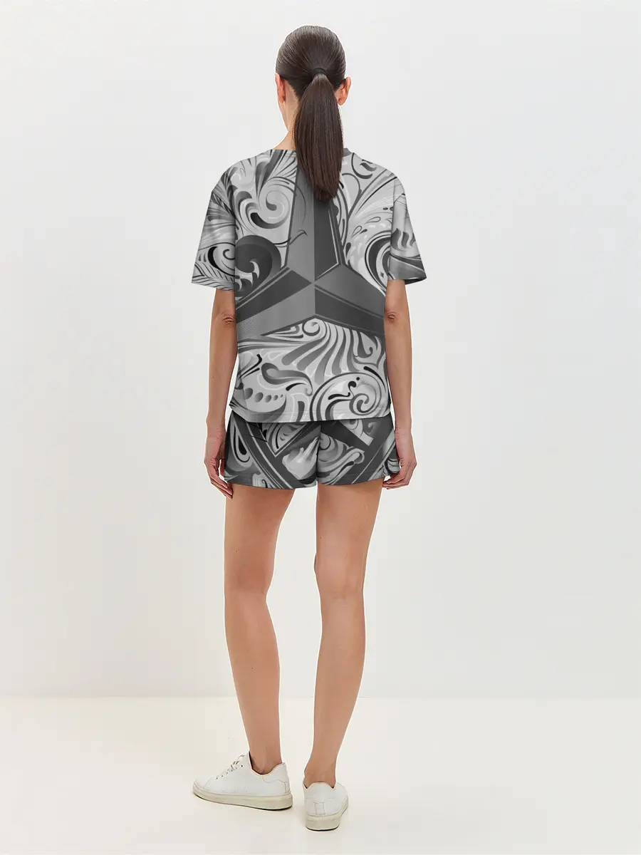 Женская пижама с шортами / MERCEDES-BENZ | МЕРСЕДЕС