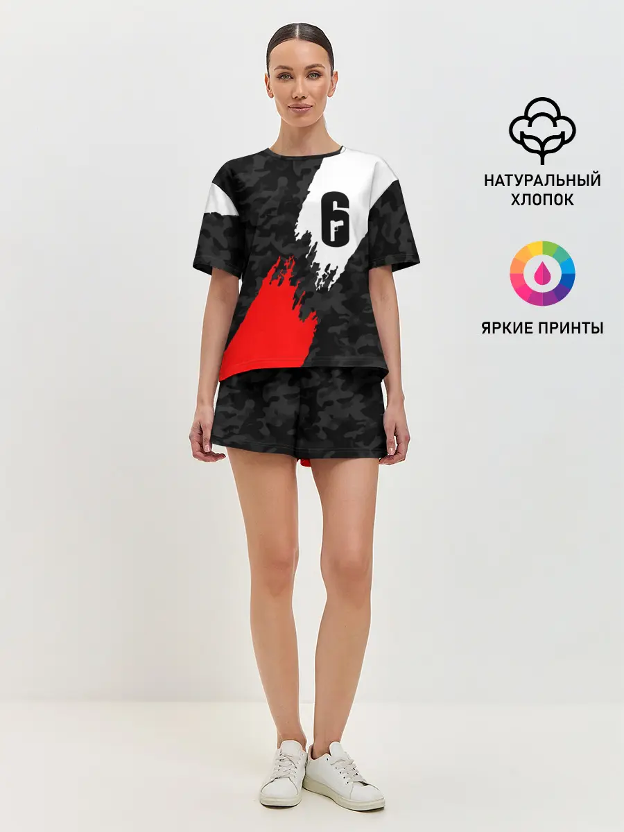 Женская пижама с шортами / RAINBOW SIX SIEGE