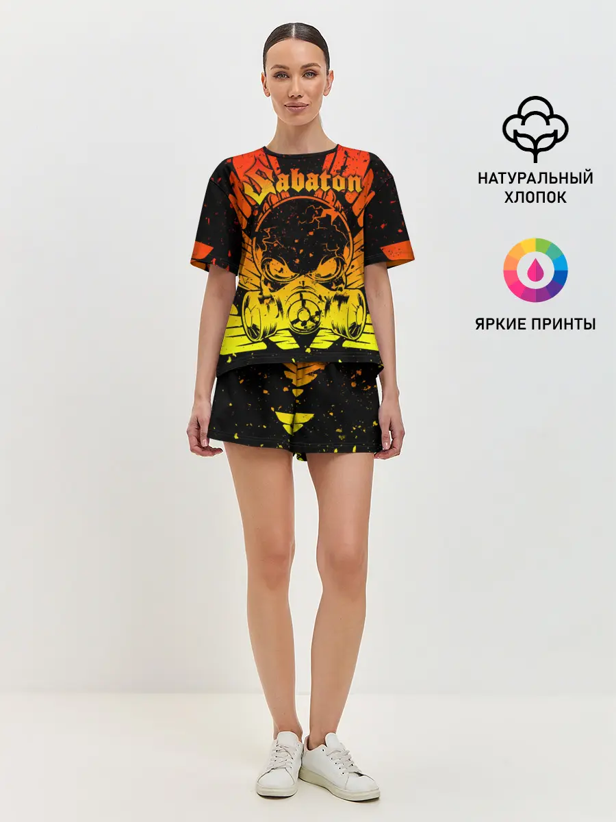 Женская пижама с шортами / SABATON