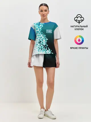 Женская пижама с шортами / PUBG