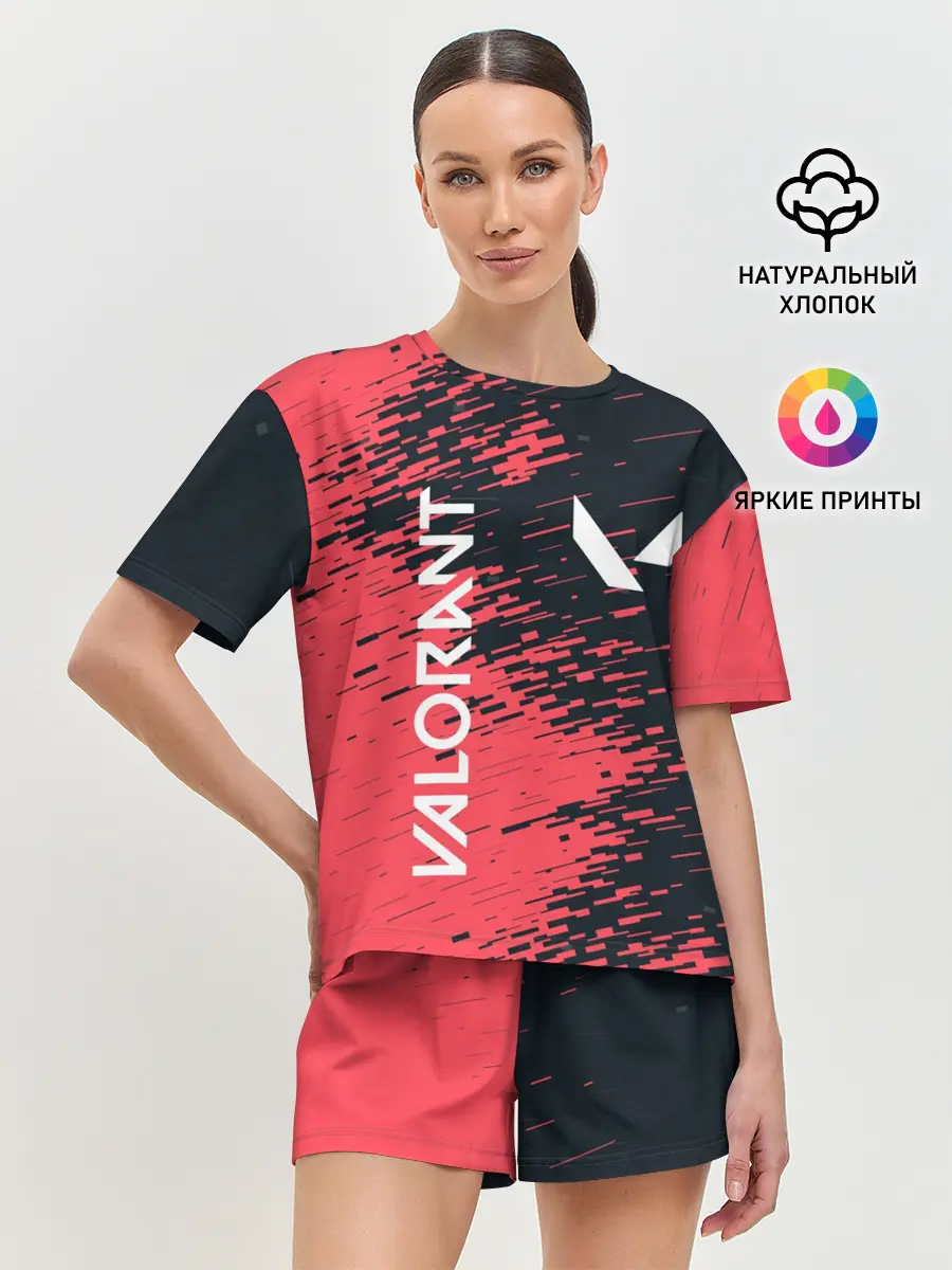 Женская пижама с шортами / VALORANT