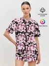 Женская пижама с шортами / Сакура