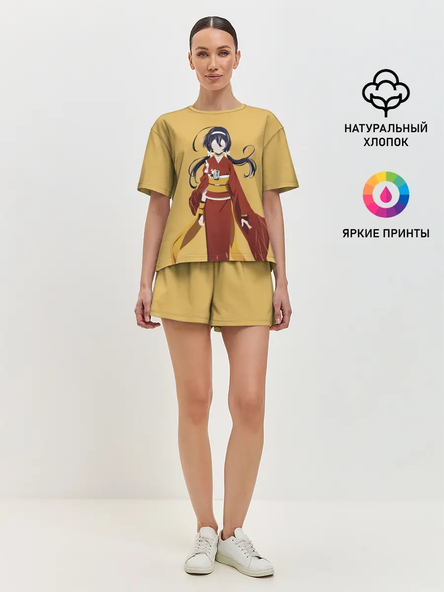 Женская пижама с шортами / Kyouka Izumi