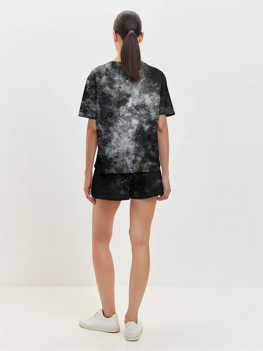 Женская пижама с шортами / Не трогай меня, не дыши на меня