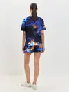 Женская пижама с шортами / Космос