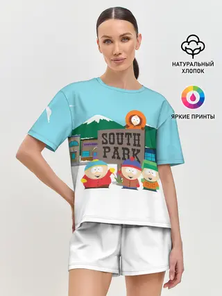 Женская пижама с шортами / Южный Парк