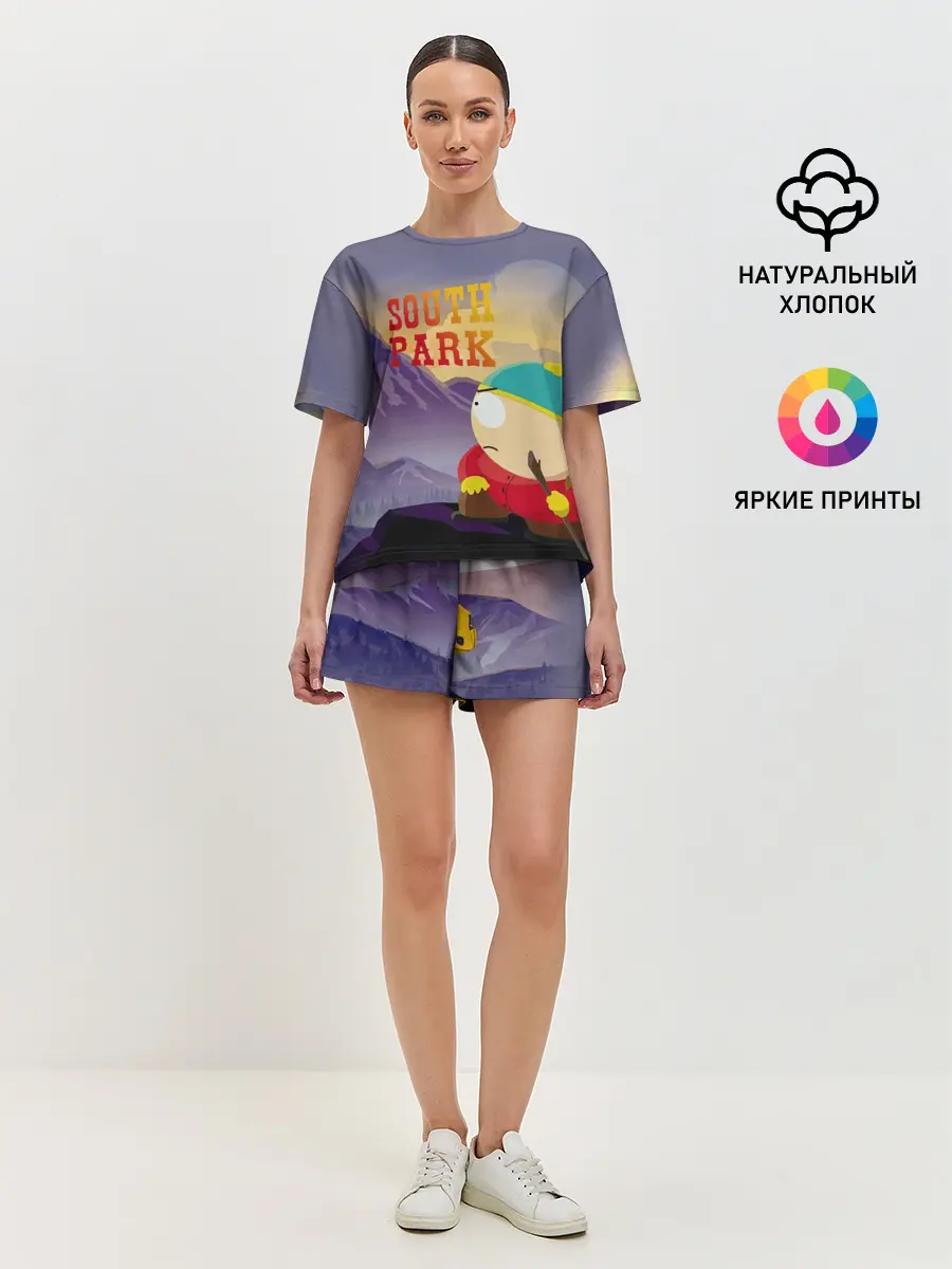 Женская пижама с шортами / South Park Cartman | Картмен