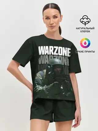 Женская пижама с шортами / Warzone