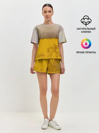 Женская пижама с шортами / Пиво