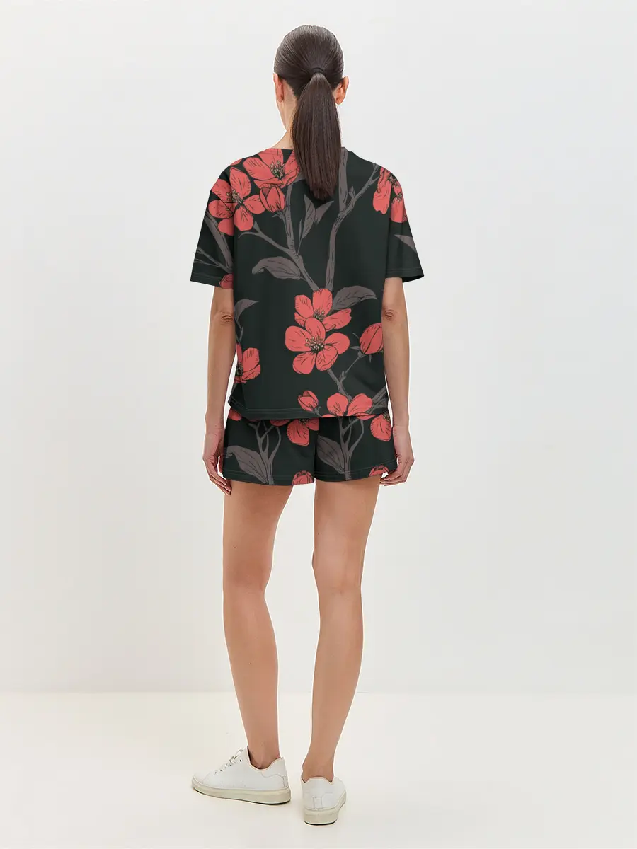 Женская пижама с шортами / САКУРА | SAKURA