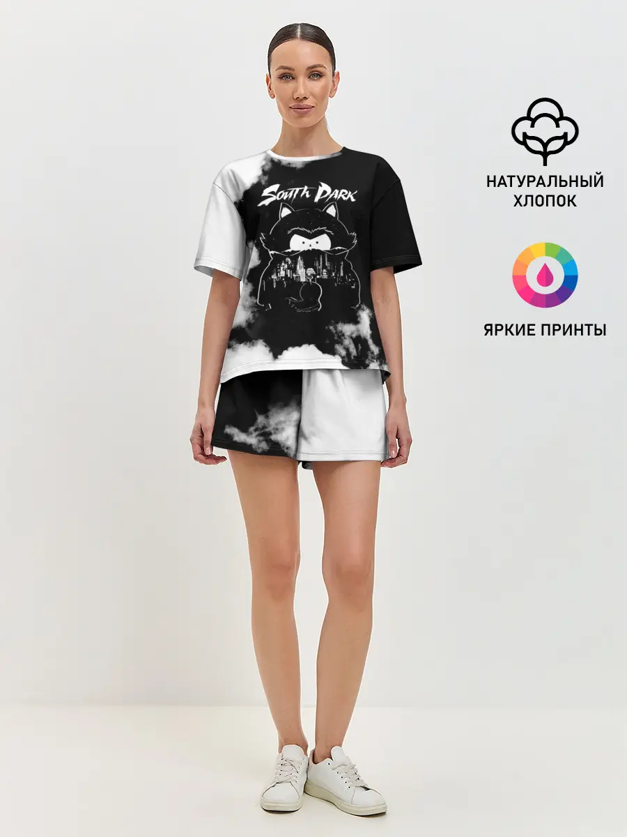 Женская пижама с шортами / Южный Парк