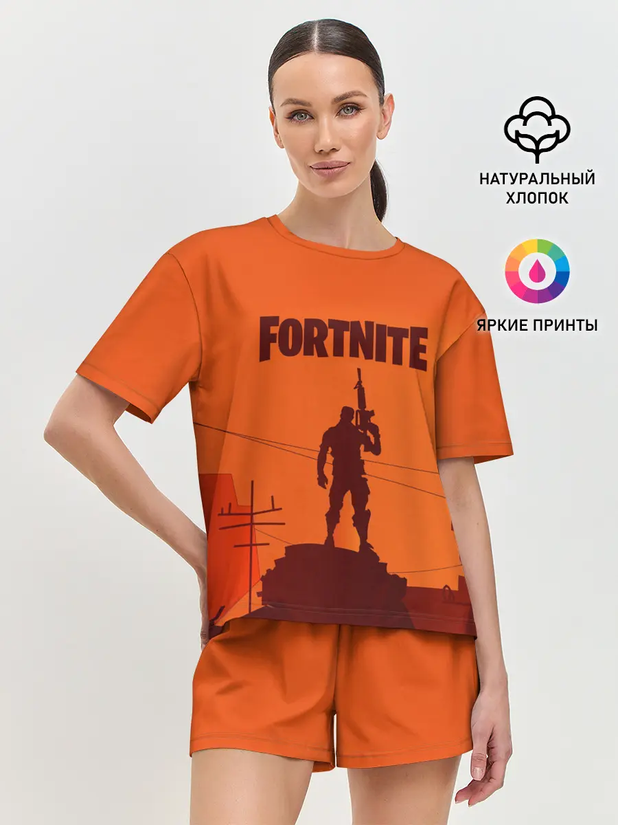 Женская пижама с шортами / FORTNITE