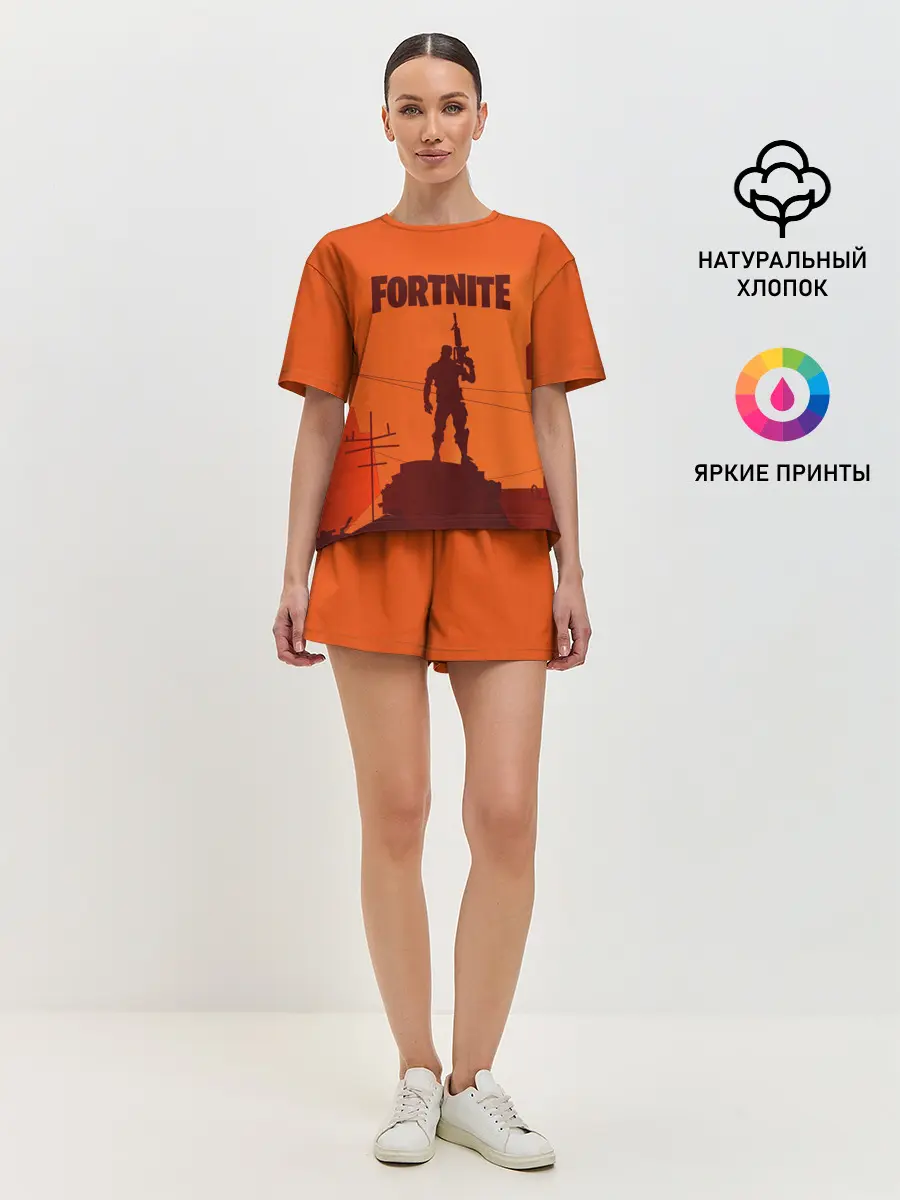 Женская пижама с шортами / FORTNITE