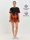 Женская пижама с шортами / ОГОНЬ | FIRE