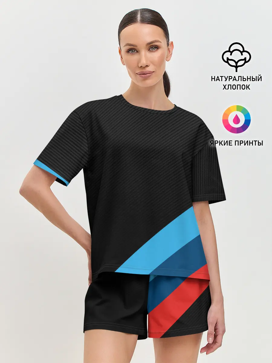 Женская пижама с шортами / BMW MASK