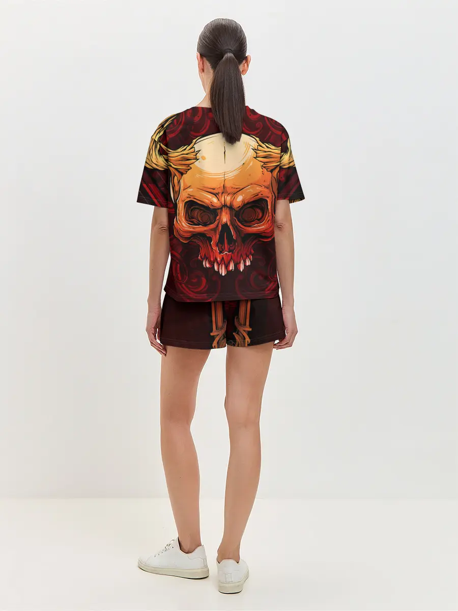 Женская пижама с шортами / Bullet For My Valentine