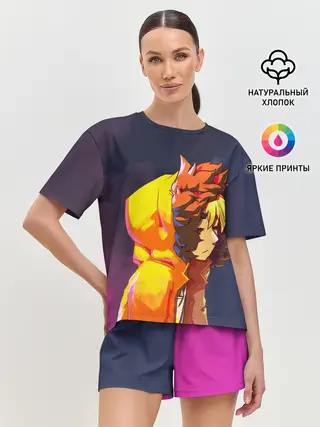 Женская пижама с шортами / ЮЖНЫЙ ПАРК