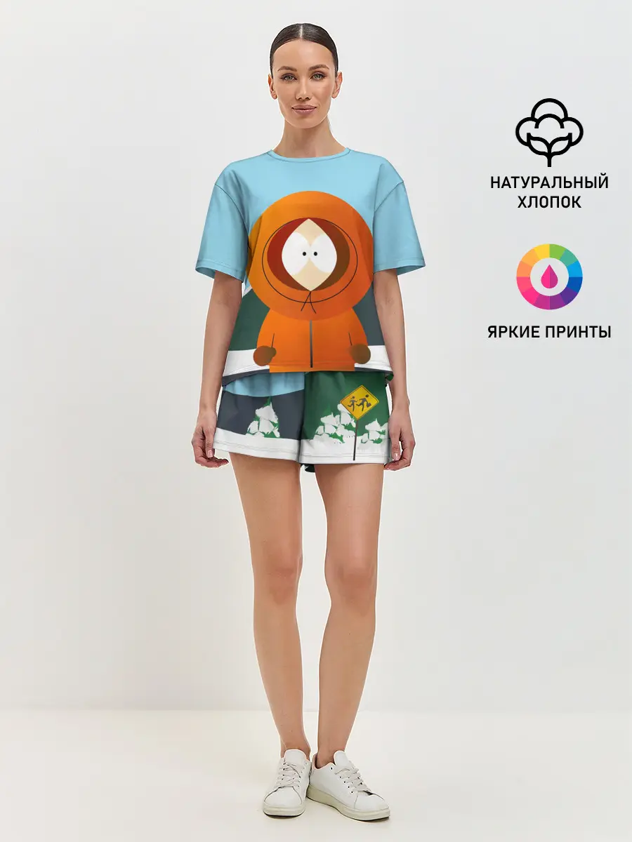 Женская пижама с шортами / KENNY