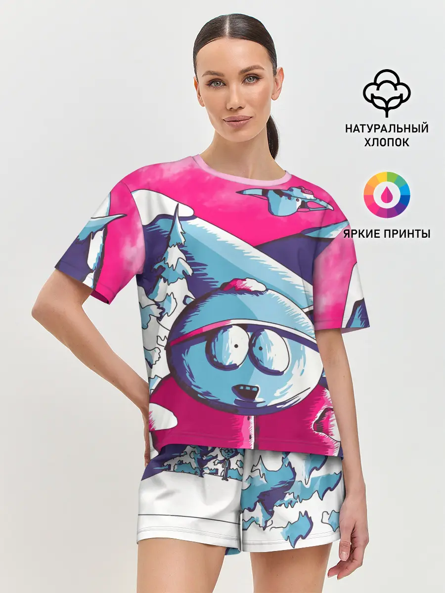 Женская пижама с шортами / CARTMAN