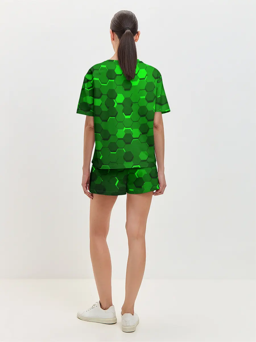 Женская пижама с шортами / ЧЕРЕПАШКИ - НИНДЗЯ