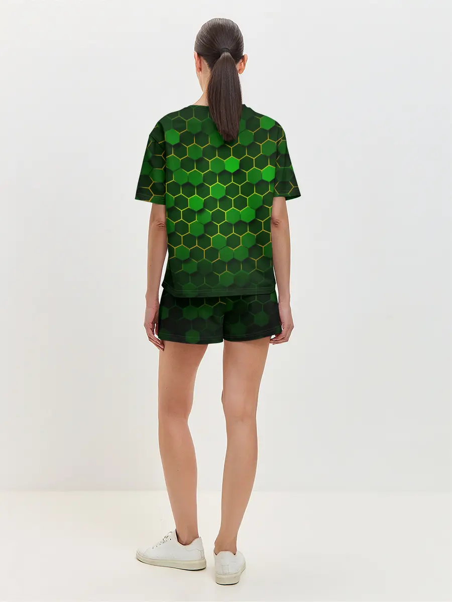 Женская пижама с шортами / ЧЕРЕПАШКИ - НИНДЗЯ