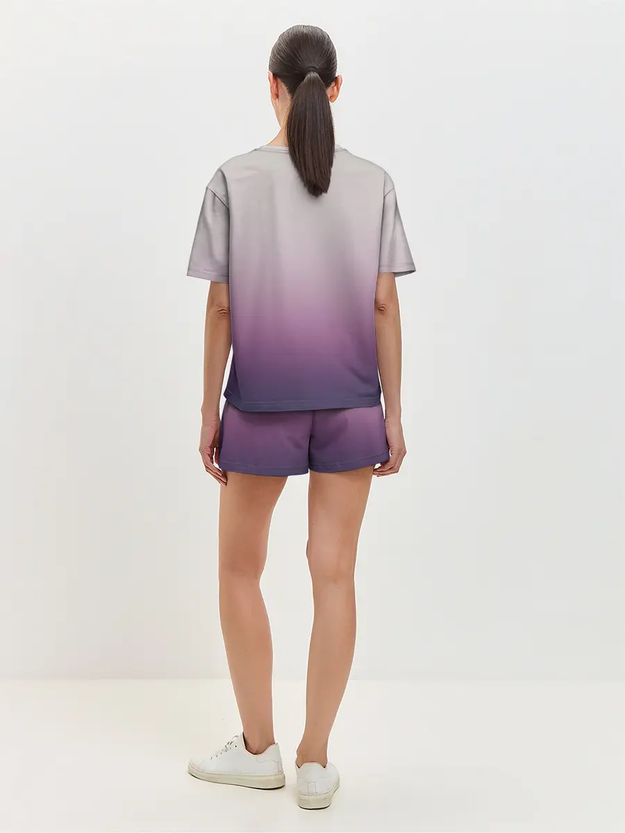 Женская пижама с шортами / Аниме девочка в тумане