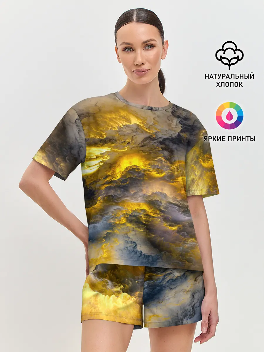 Женская пижама с шортами / Shine