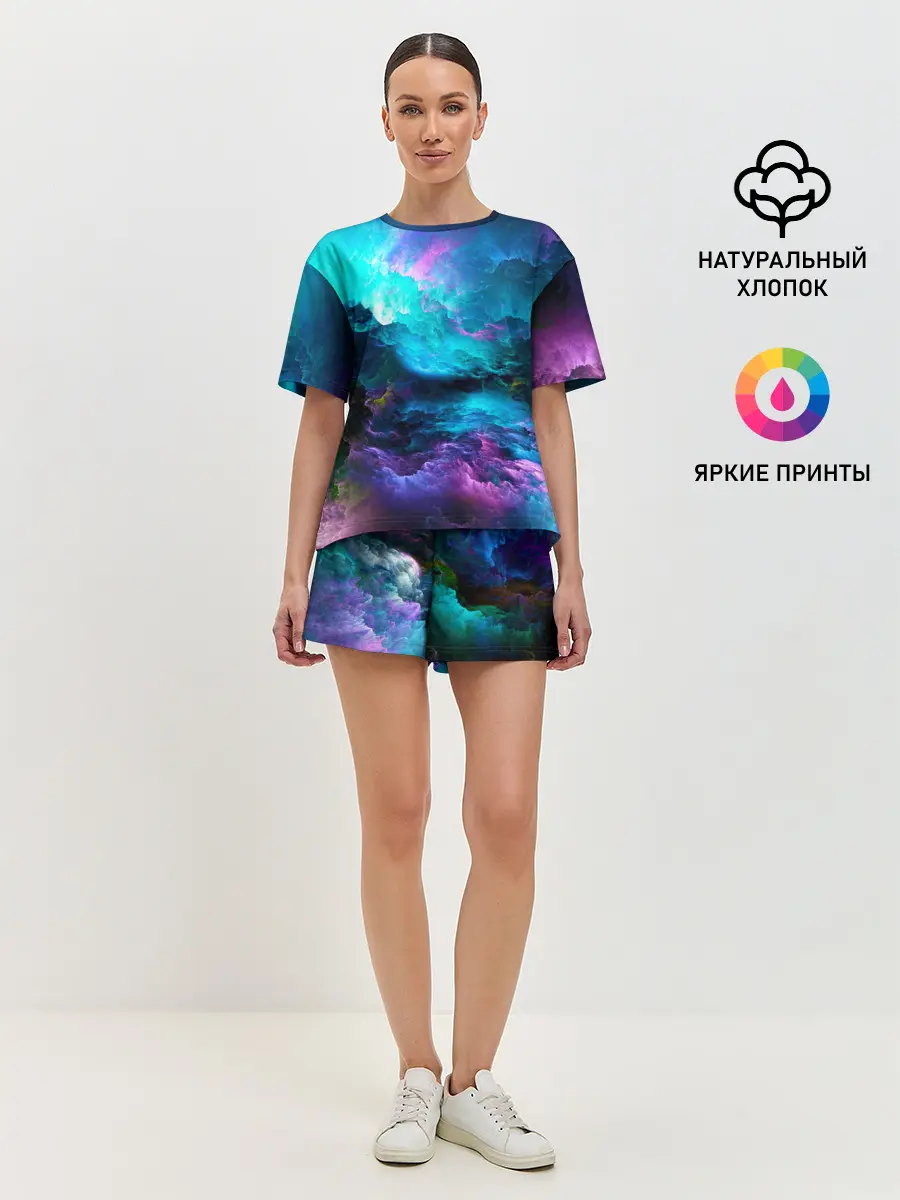 Женская пижама с шортами / Fantasy