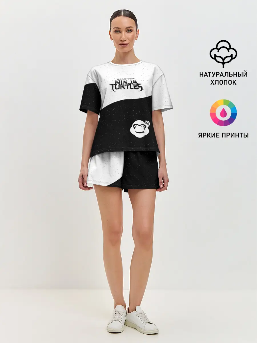 Женская пижама с шортами / Черепашки Ниндзя