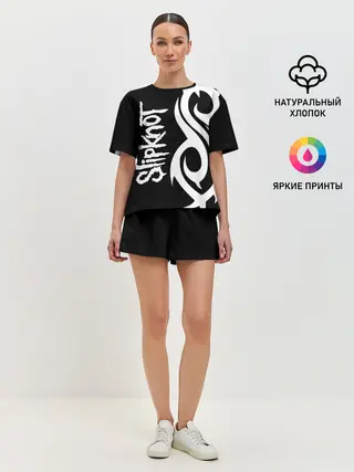 Женская пижама с шортами / Slipknot