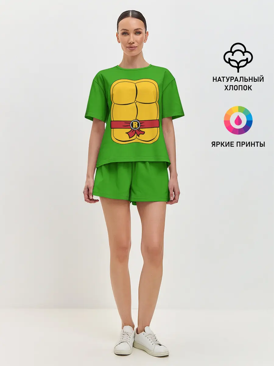 Женская пижама с шортами / Черепашки-ниндзя