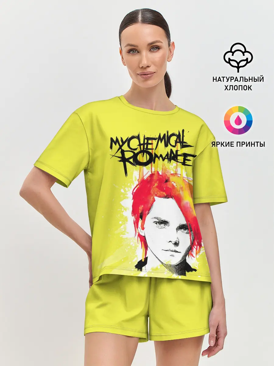 Женская пижама с шортами / My Chemical Romance