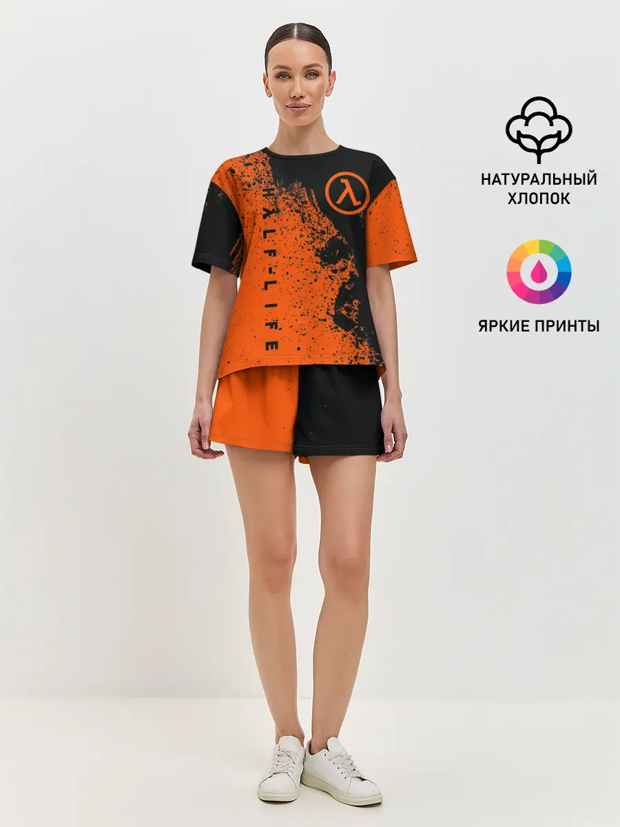 Женская пижама с шортами / Half-Life