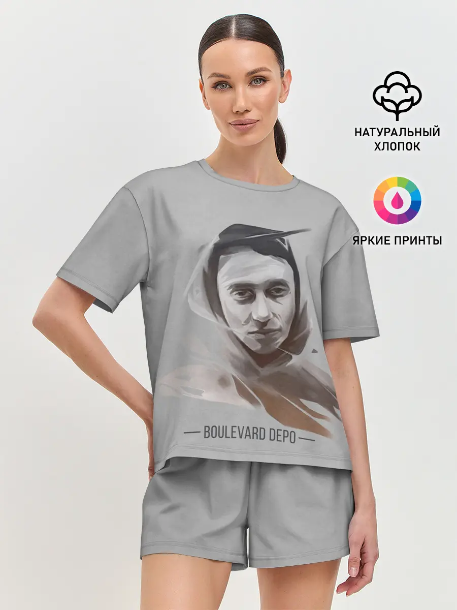 Женская пижама с шортами / Тёма Boulevard Depo