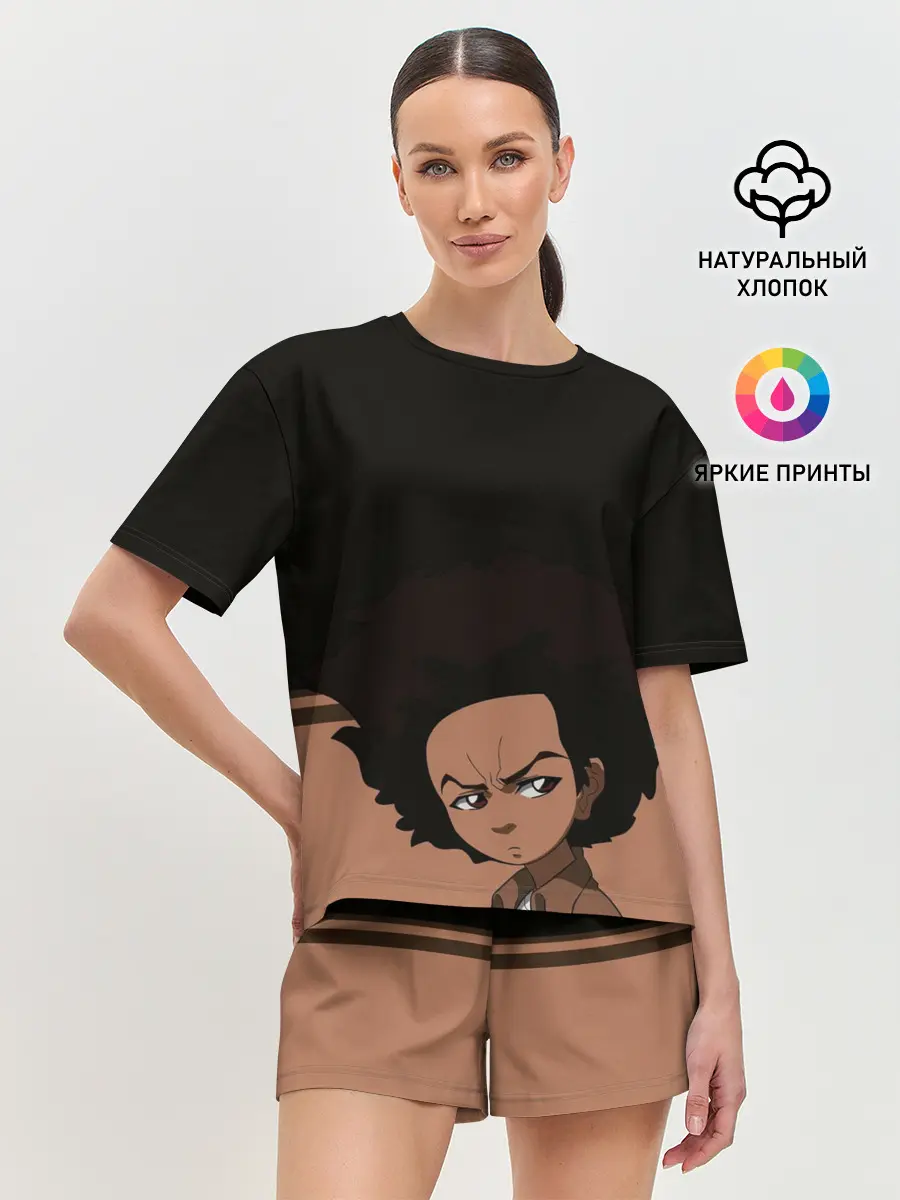 Женская пижама с шортами / Аниме.