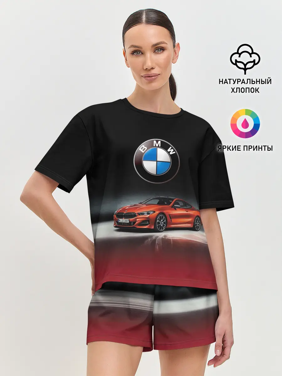 Женская пижама с шортами / BMW