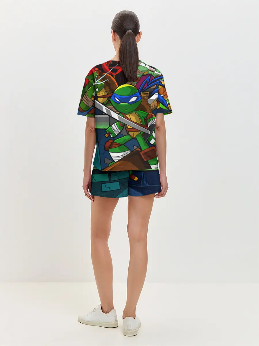 Женская пижама с шортами / LEONARDO