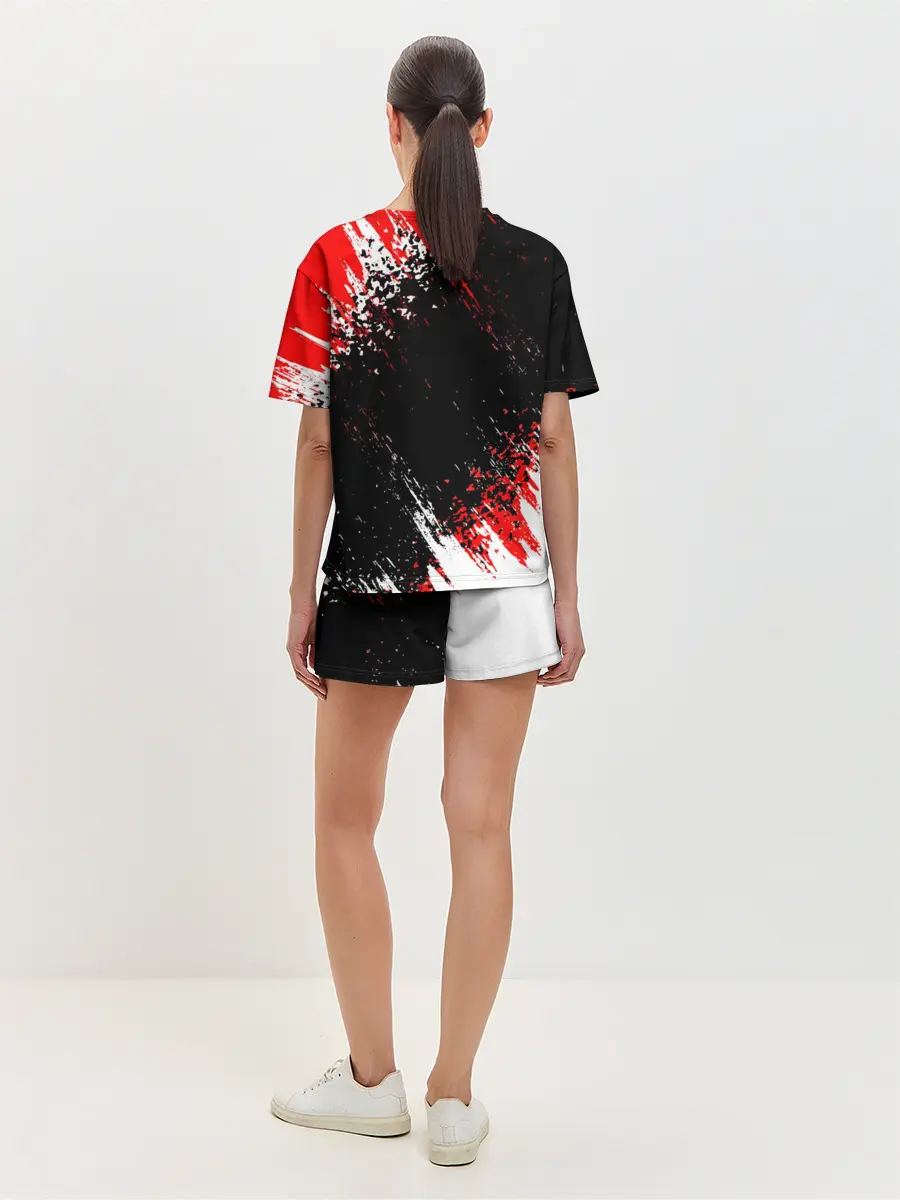 Женская пижама с шортами / QUEEN.