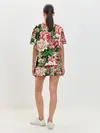 Женская пижама с шортами / ЦВЕТЫ / FLOWERS / 8 МАРТА