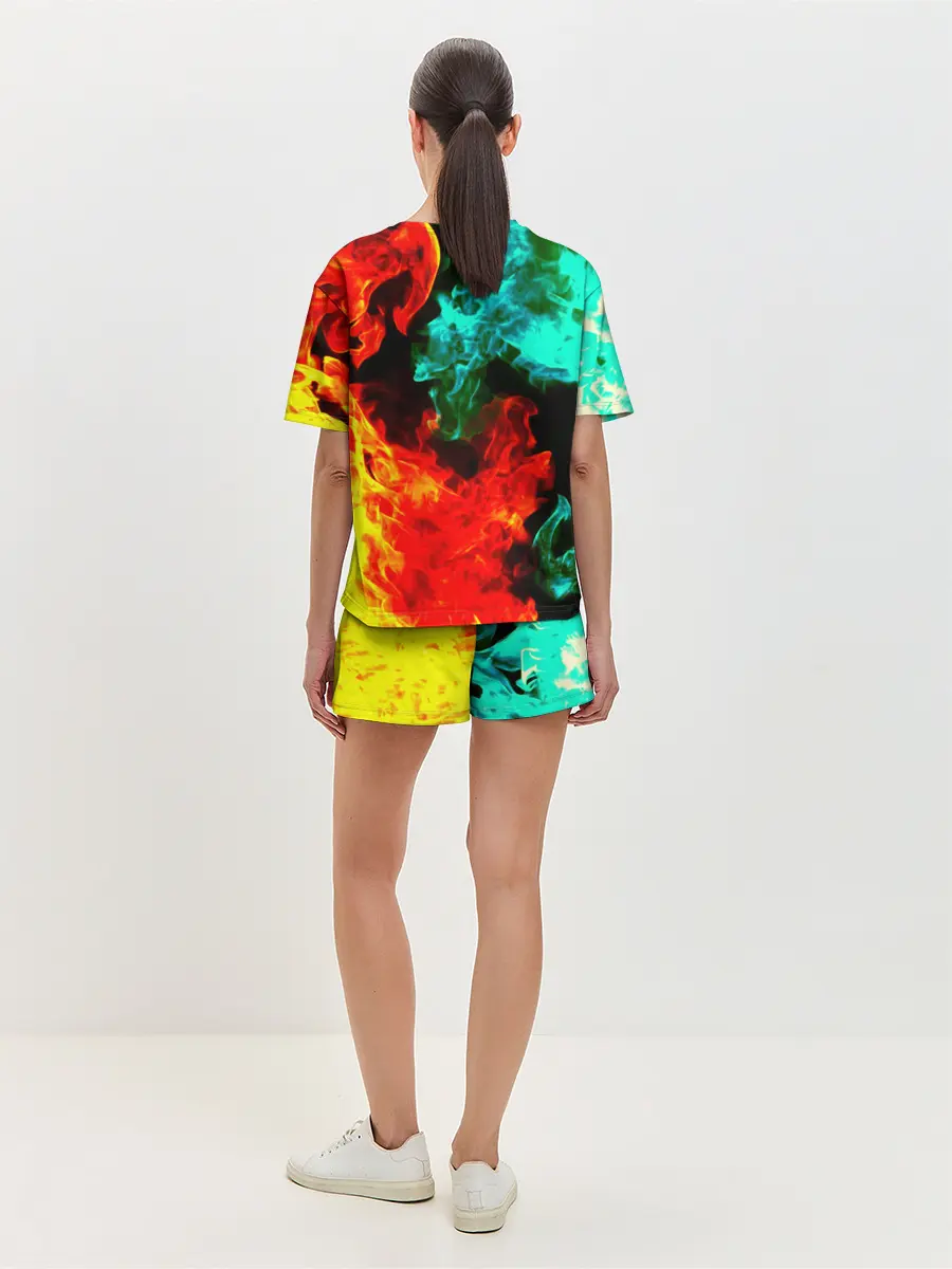 Женская пижама с шортами / БИТВА ОГНЕЙ