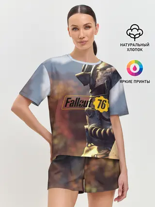 Женская пижама с шортами / FALLOUT_76.