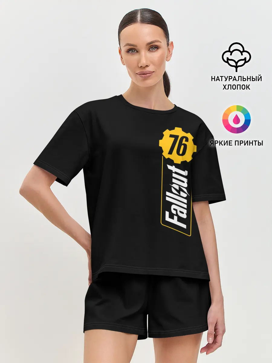 Женская пижама с шортами / FALLOUT_76.