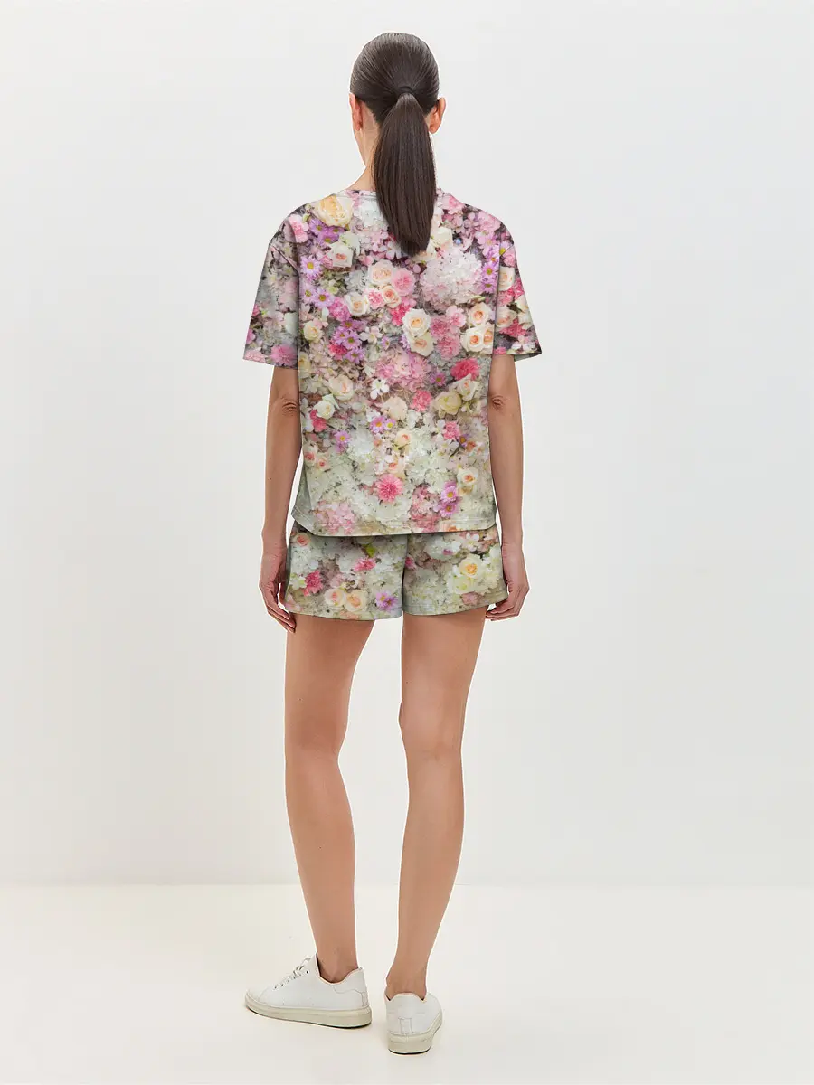 Женская пижама с шортами / ВЕСЕННИЕ НАСТРОЕНИЕ | SPRING MOOD