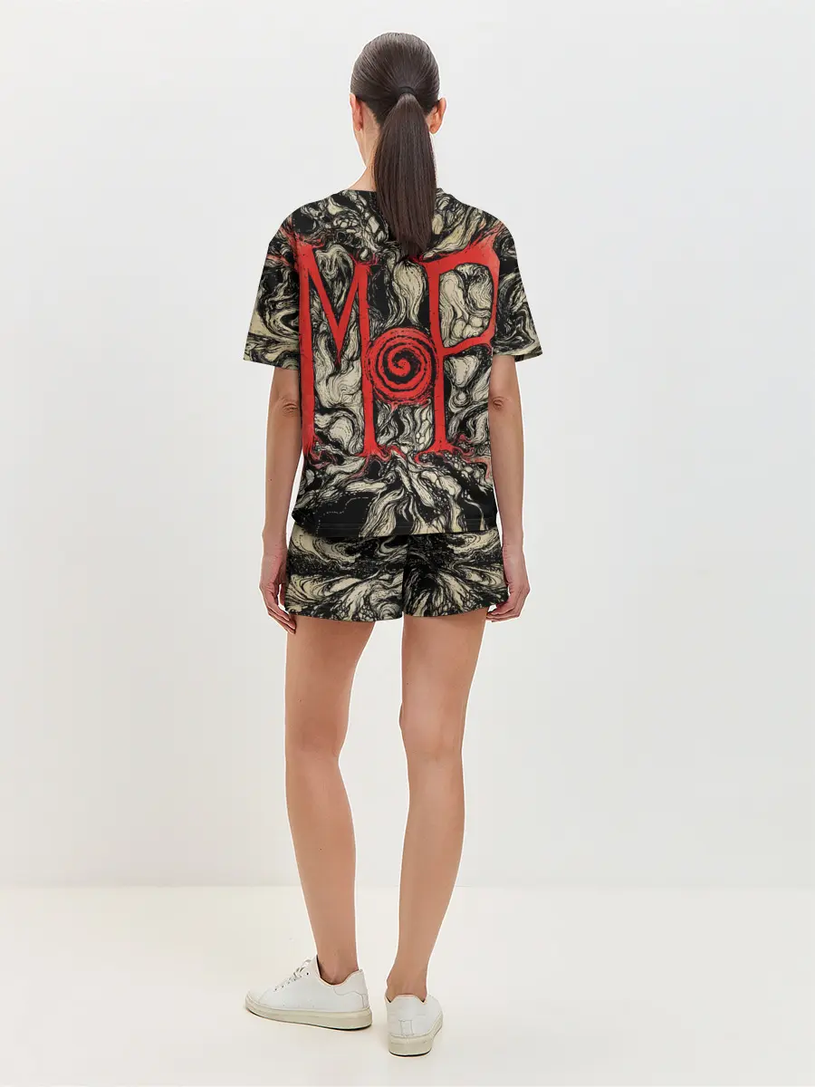 Женская пижама с шортами / Чумной доктор Мор