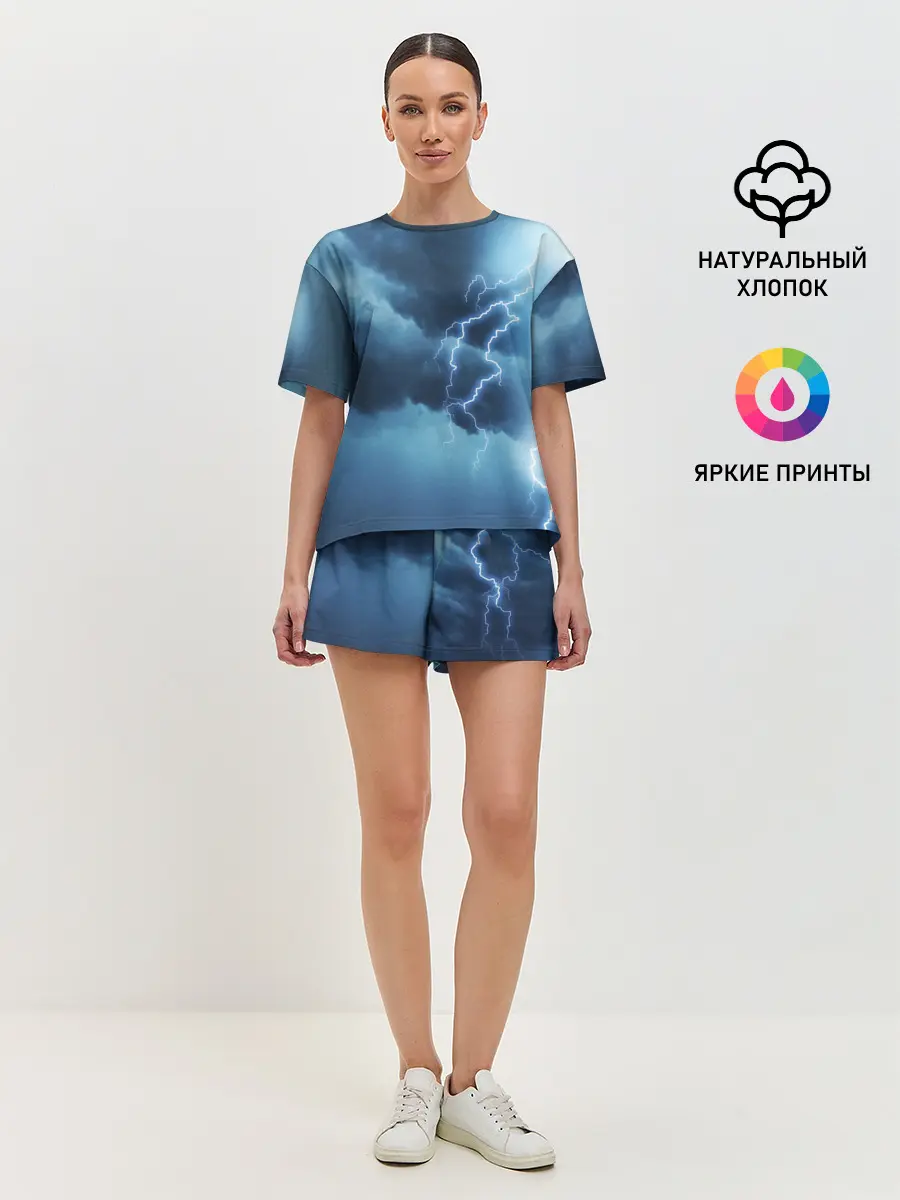 Женская пижама с шортами / STORM