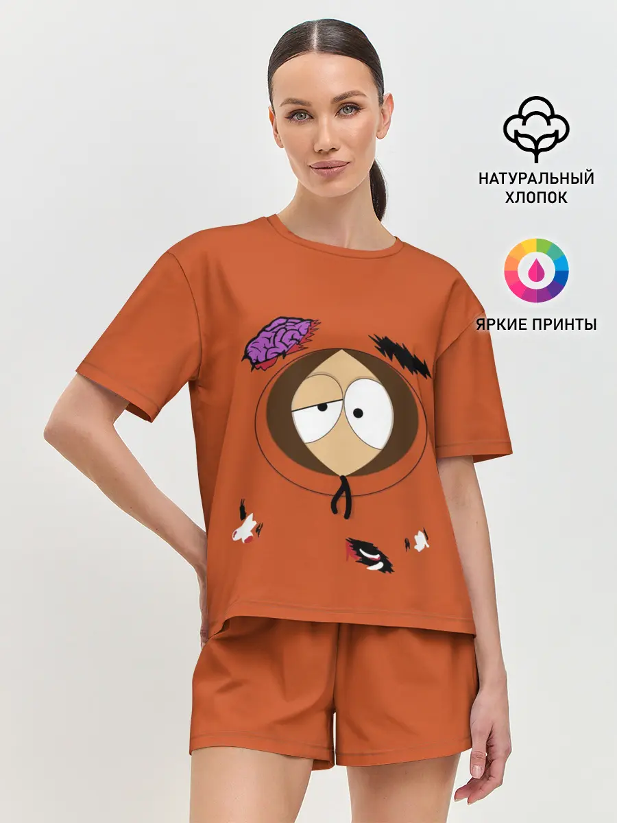 Женская пижама с шортами / South Park. Dead Kenny