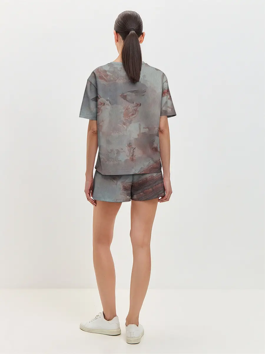 Женская пижама с шортами / КОФЕЕК