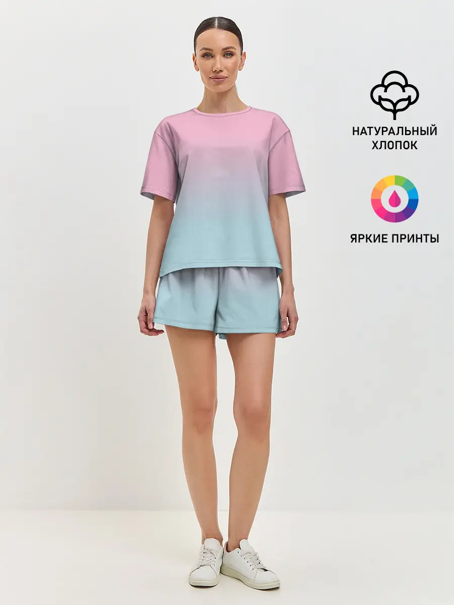 Женская пижама с шортами / НЕЖНОСТЬ