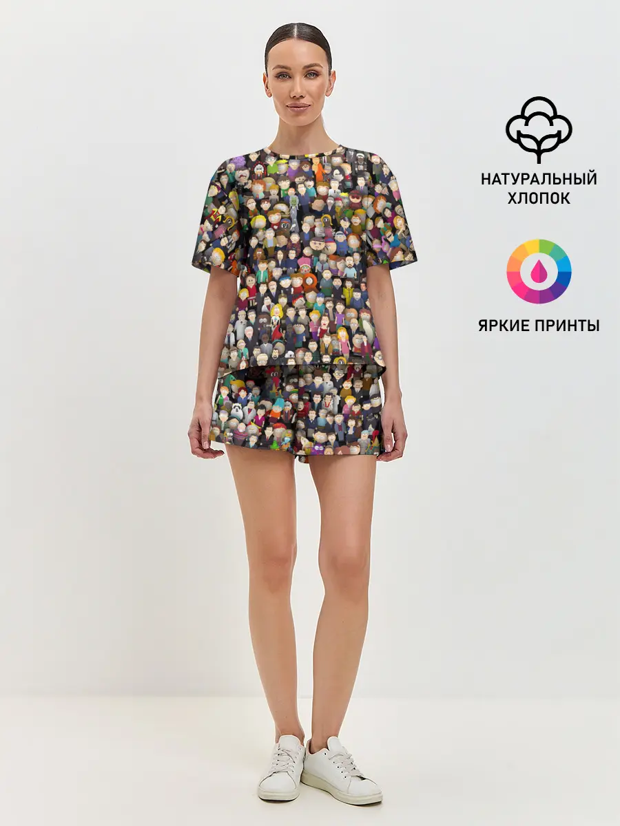 Женская пижама с шортами / Персонажи South Park