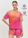 Женская пижама с шортами / Краски